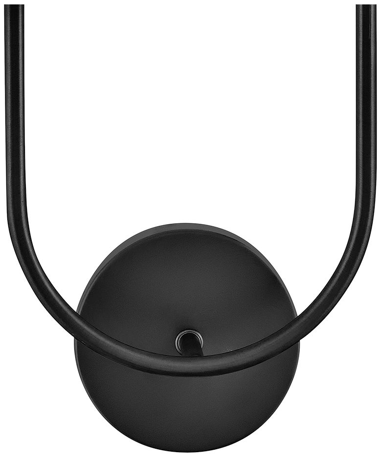 Image 5 Lark Cora Interior Large Two Light Sconce 22" Black more views