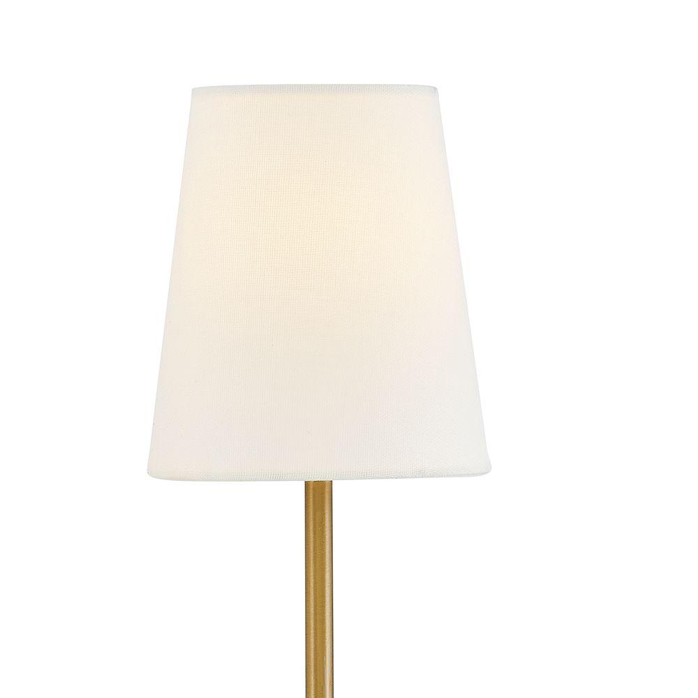 Image 4 Lark Cora Interior Large Two Light Sconce 22" Lacquered Brass more views
