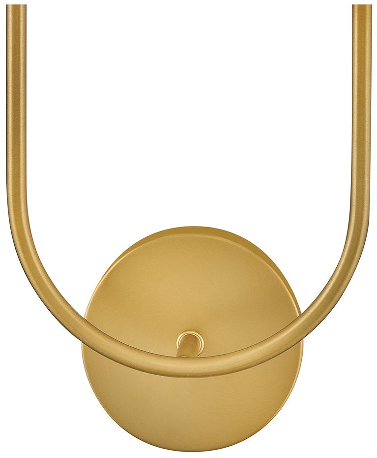 Image 5 Lark Cora Interior Large Two Light Sconce 22" Lacquered Brass more views