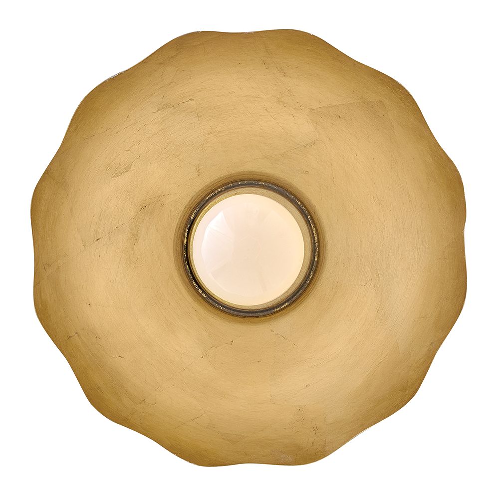 Image 4 Lark Darla Interior Medium Flush Mount 15" Textured Plaster more views