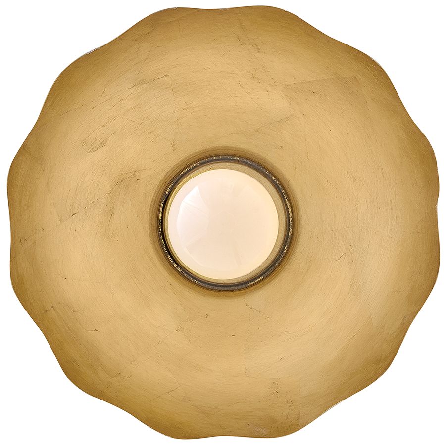 Image 4 Lark Darla Interior Medium Flush Mount 5" Textured Plaster more views