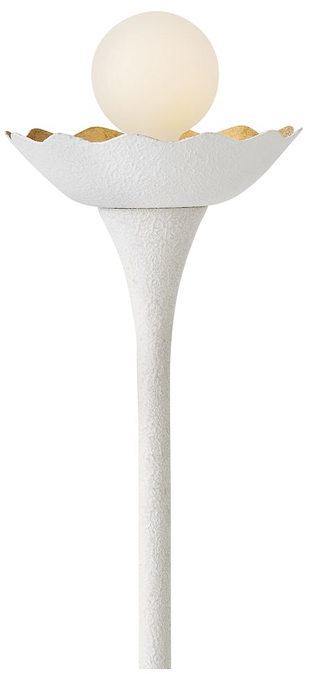 Image 3 Lark Darla Interior Medium Single Light Sconce 16.5" Textured Plaster more views