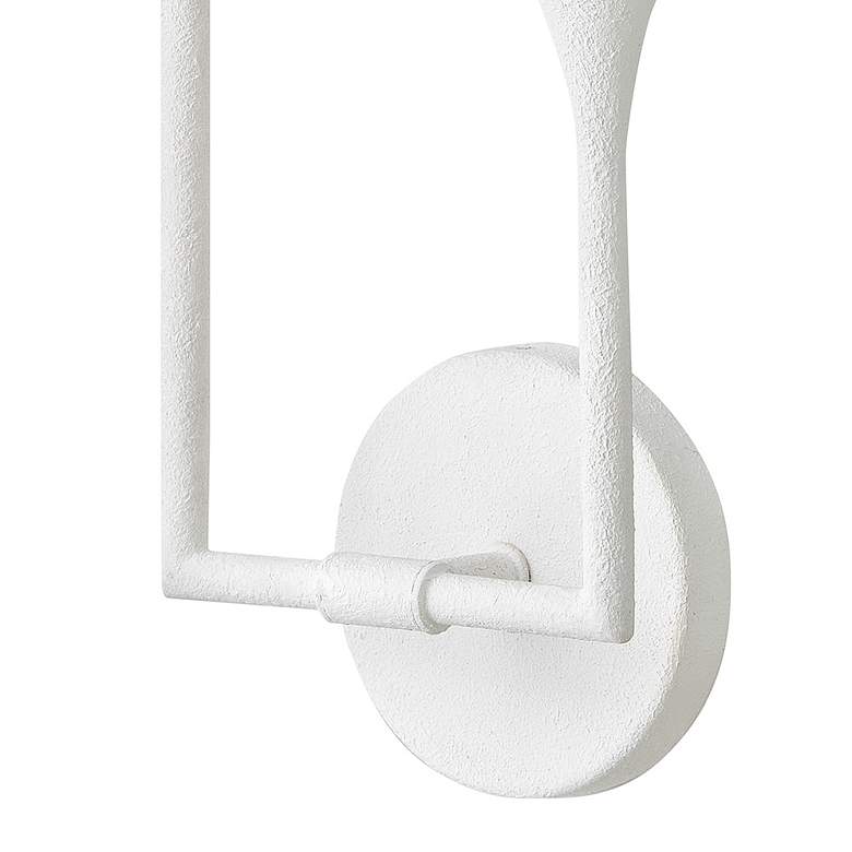 Image 4 Lark Darla Interior Medium Two Light Sconce 10" Textured Plaster more views