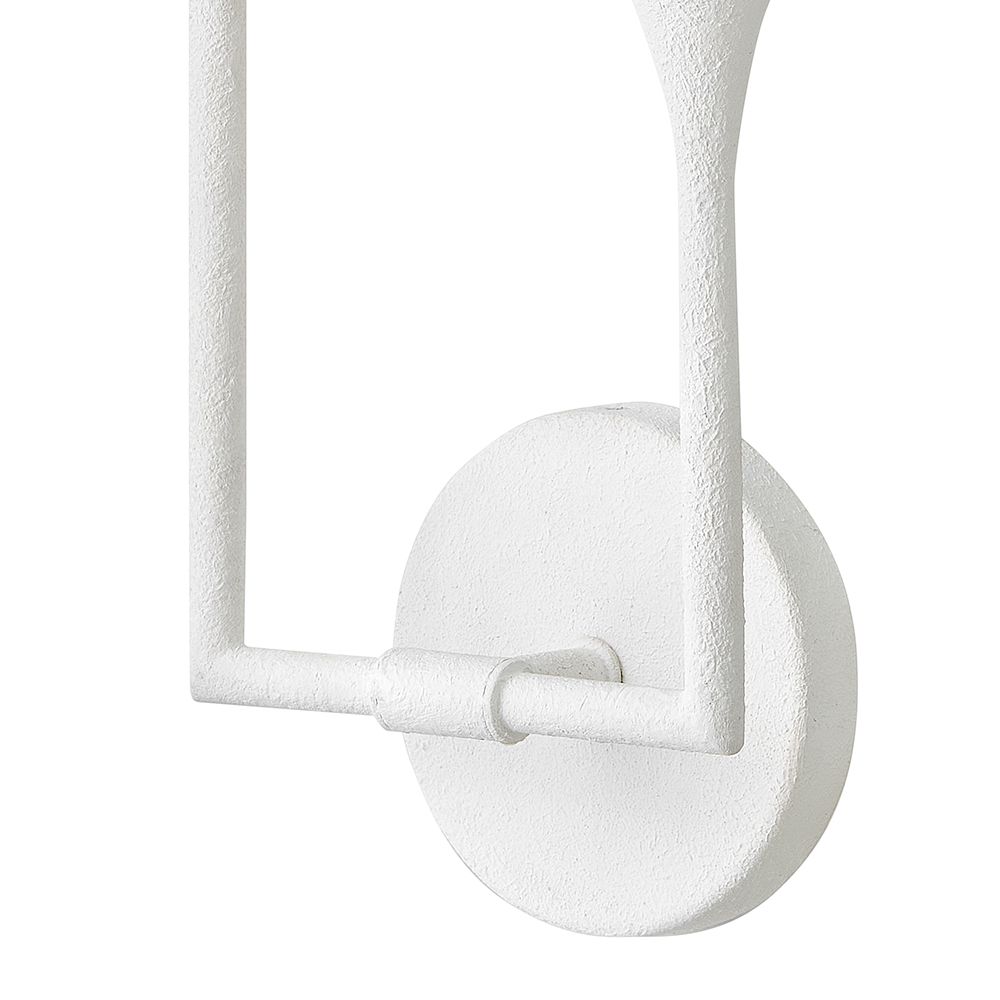 Image 4 Lark Darla Interior Medium Two Light Sconce 16.75" Textured Plaster more views