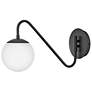 Lark Dottie Sconce Small Single Light Sconce Black