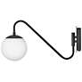 Thumbnail4 of Lark Dottie Sconce Small Single Light Sconce Black more views