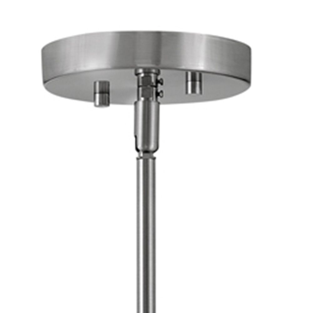 Image 3 Lark Frankie Interior Small Single Light Pendant 10" Brushed Nickel more views