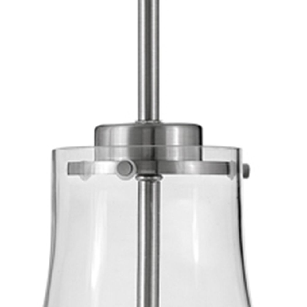 Image 4 Lark Frankie Interior Small Single Light Pendant 10" Brushed Nickel more views