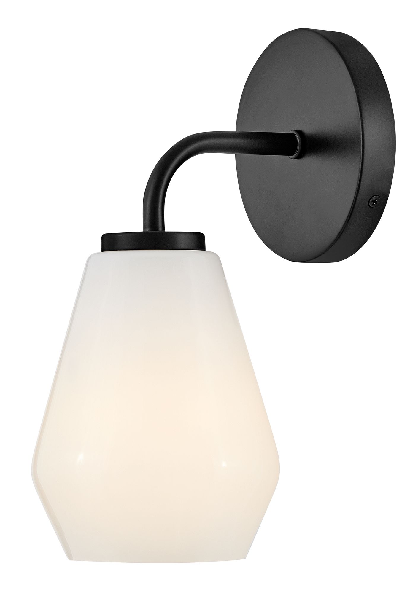 Image 2 Lark Gio Bath Medium Single Light Vanity 11.25" Black more views