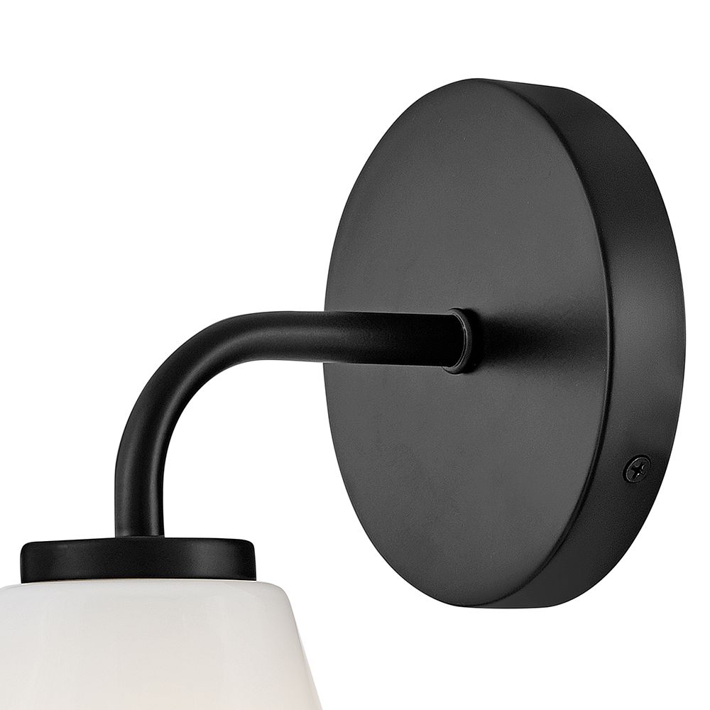 Lark Gio Bath Medium Single Light Vanity 11.25" Black