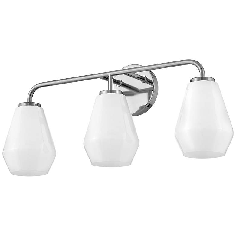 Image 4 LARK GIO Medium Three Light Vanity Chrome more views