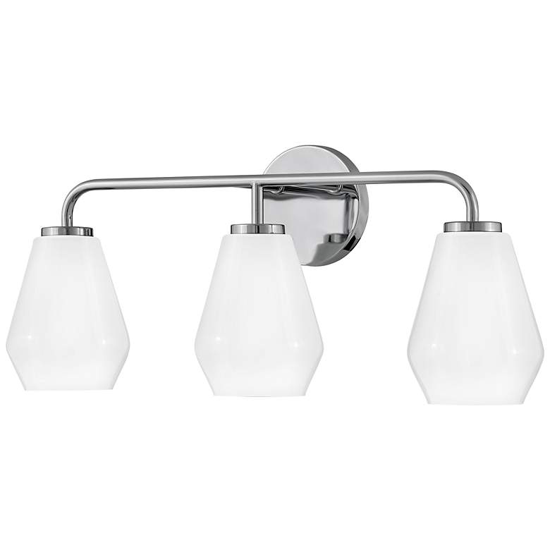Image 5 LARK GIO Medium Three Light Vanity Chrome more views