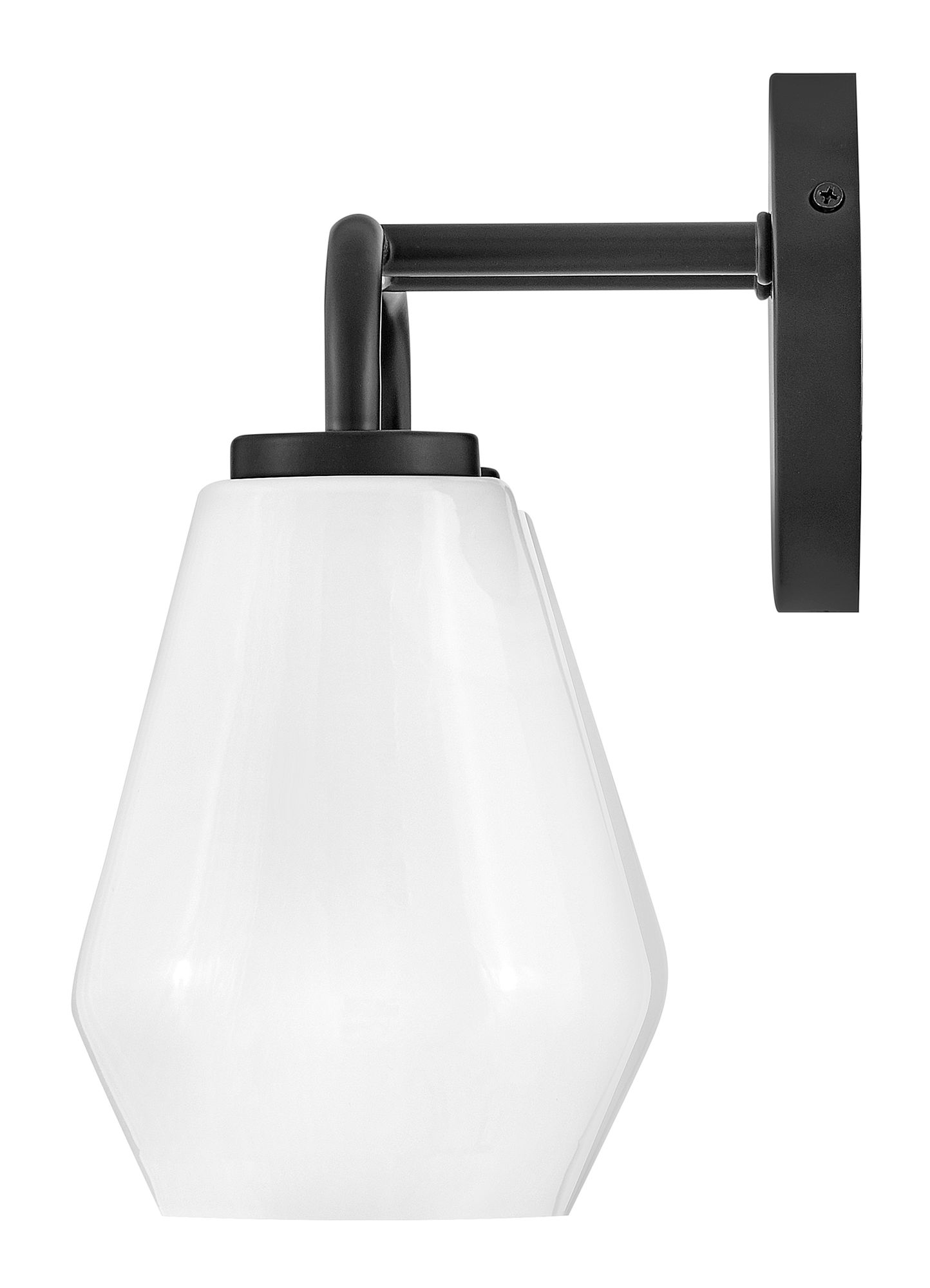 Lark Gio Small Two Light Vanity 14.75" Black