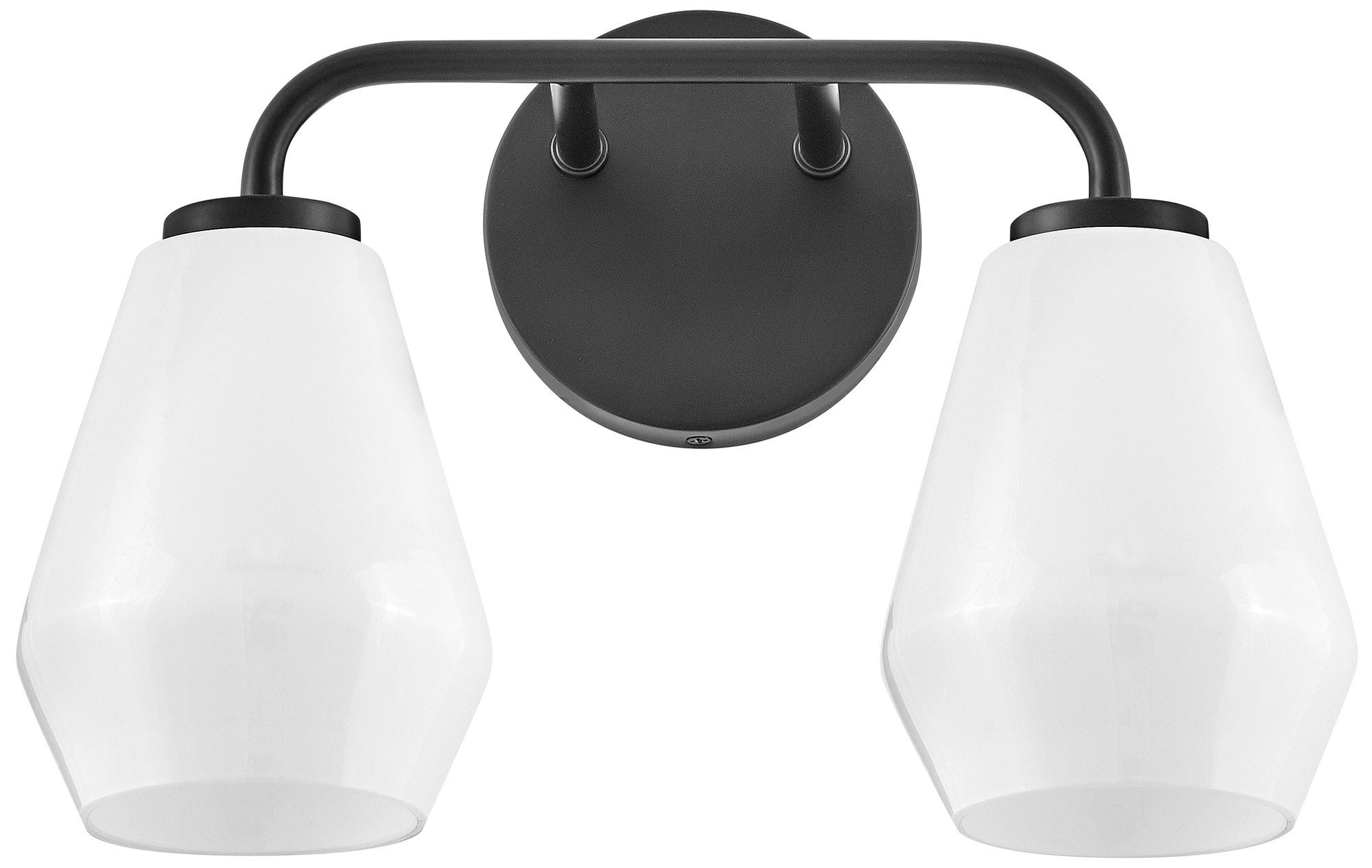 Image 3 LARK GIO Small Two Light Vanity Black more views