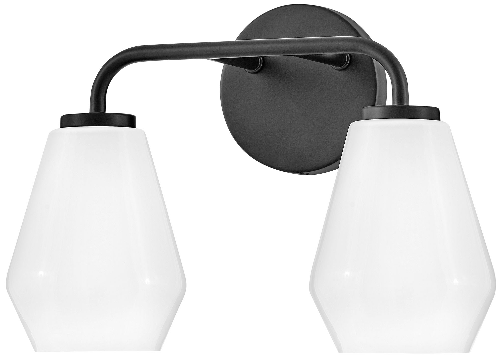 Image 5 LARK GIO Small Two Light Vanity Black more views