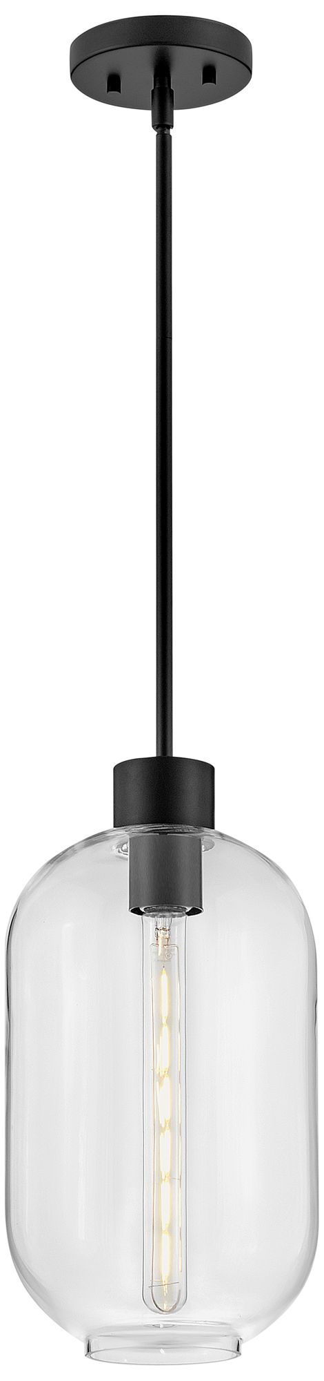 Image 3 Lark Greer Interior Small Pendant 8.50" Black more views