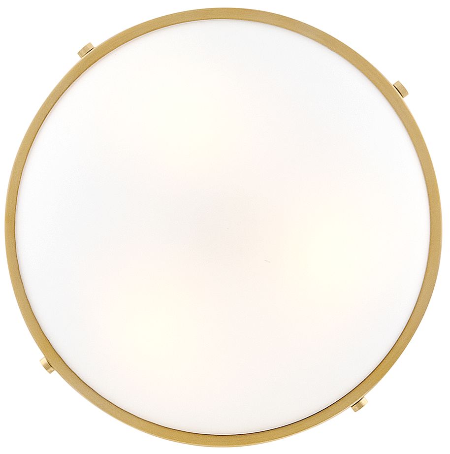 Image 5 Lark Gus Medium Semi Flush Mount 14.5" Gold more views