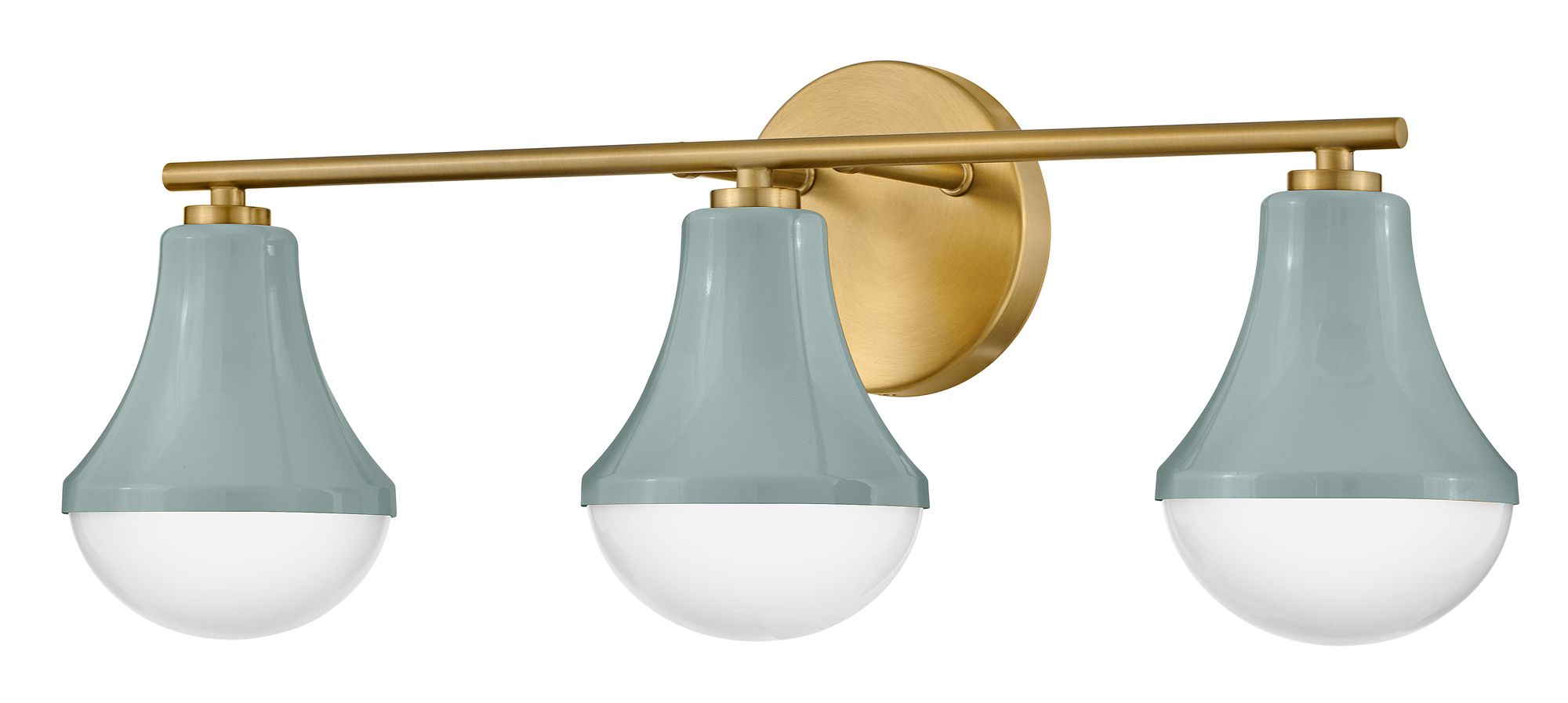 Image 5 Lark Haddie Bath Medium Three Light Vanity 24" Seafoam more views