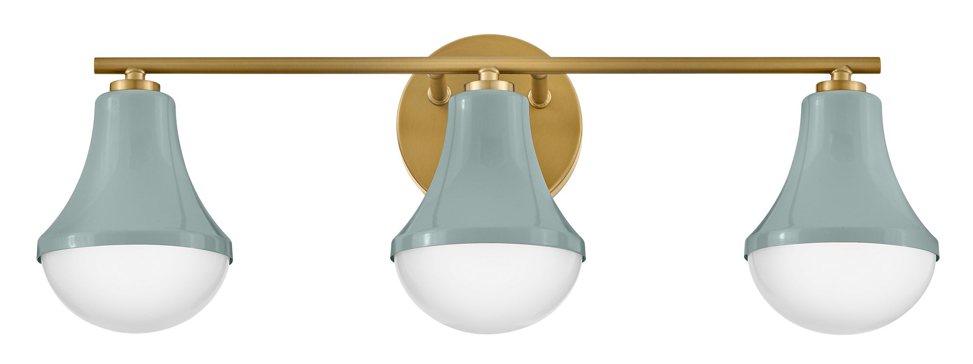 Image 7 Lark Haddie Bath Medium Three Light Vanity 24" Seafoam more views