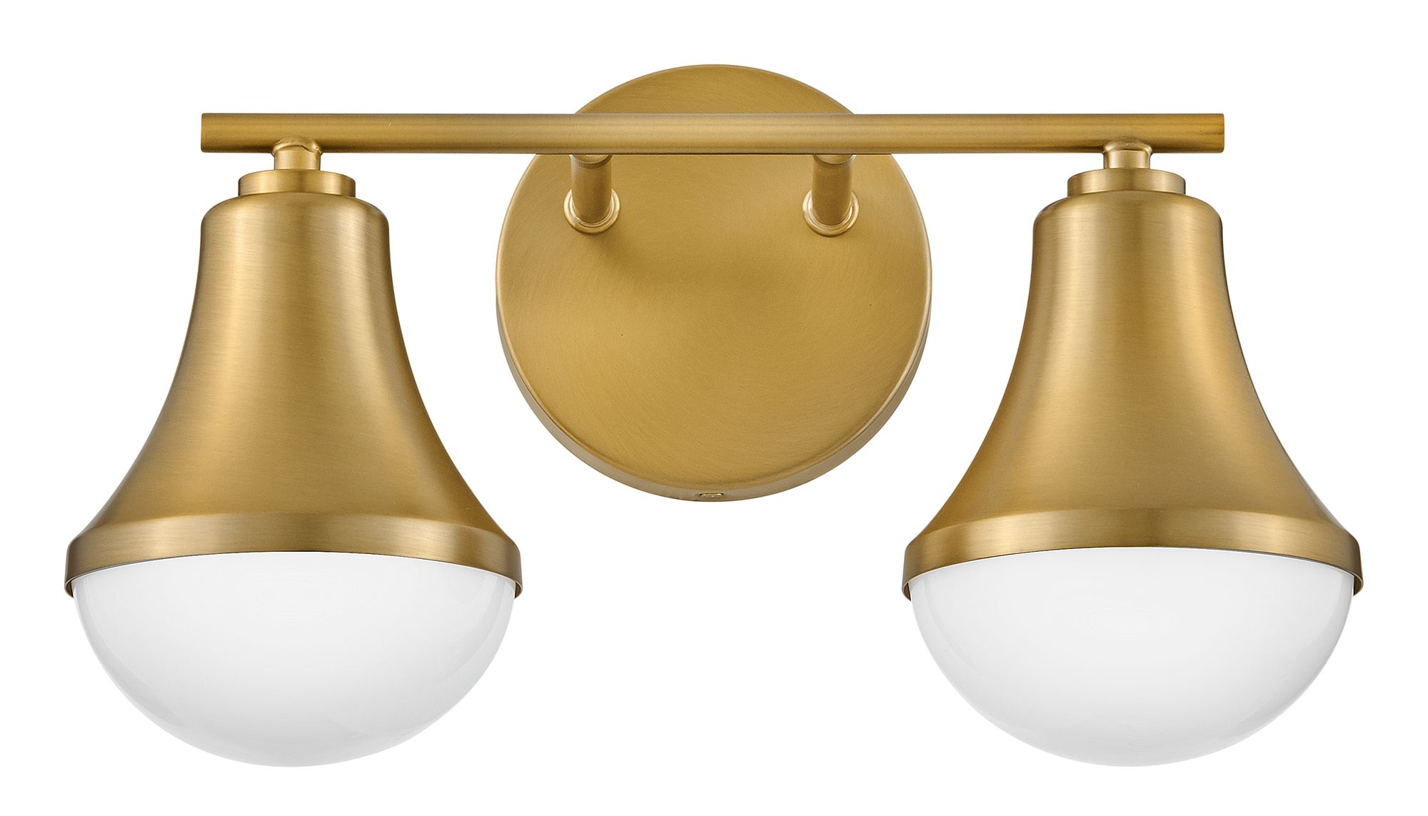 Image 3 Lark Haddie Bath Small Two Light Vanity 14.5" Lacquered Brass more views