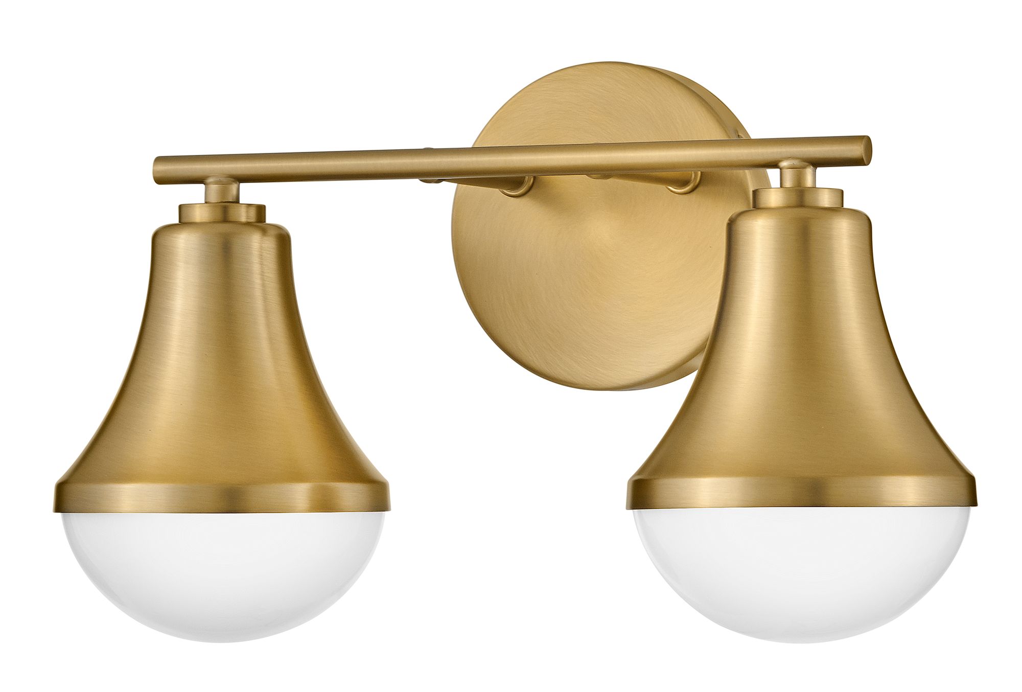 Image 5 Lark Haddie Bath Small Two Light Vanity 14.5" Lacquered Brass more views