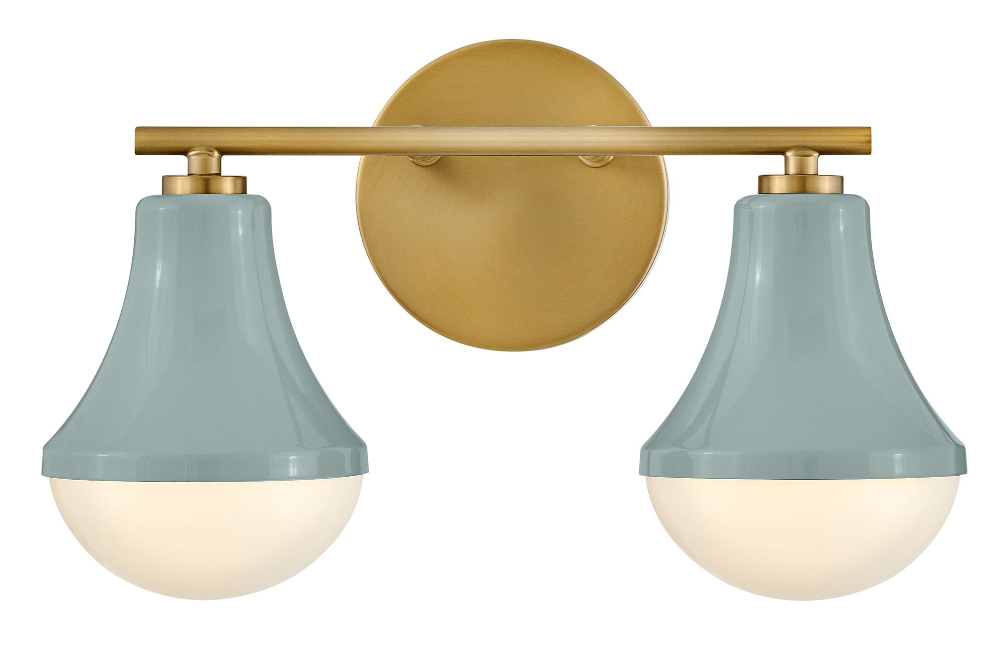 Image 2 Lark Haddie Bath Small Two Light Vanity 14.5" Seafoam more views