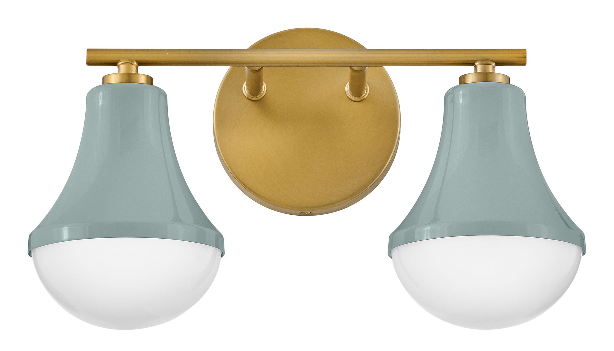 Image 3 Lark Haddie Bath Small Two Light Vanity 14.5" Seafoam more views