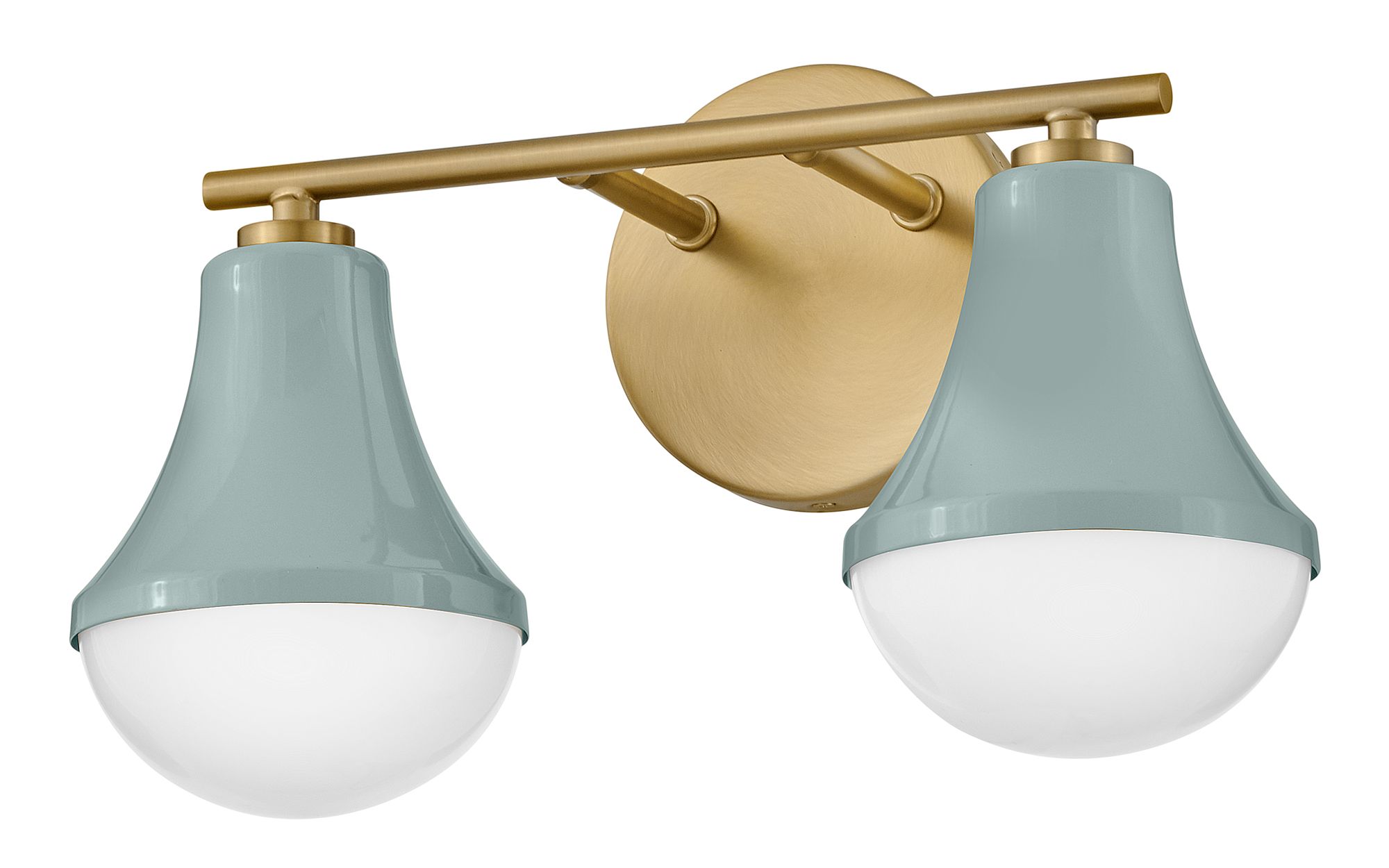 Image 4 Lark Haddie Bath Small Two Light Vanity 14.5" Seafoam more views