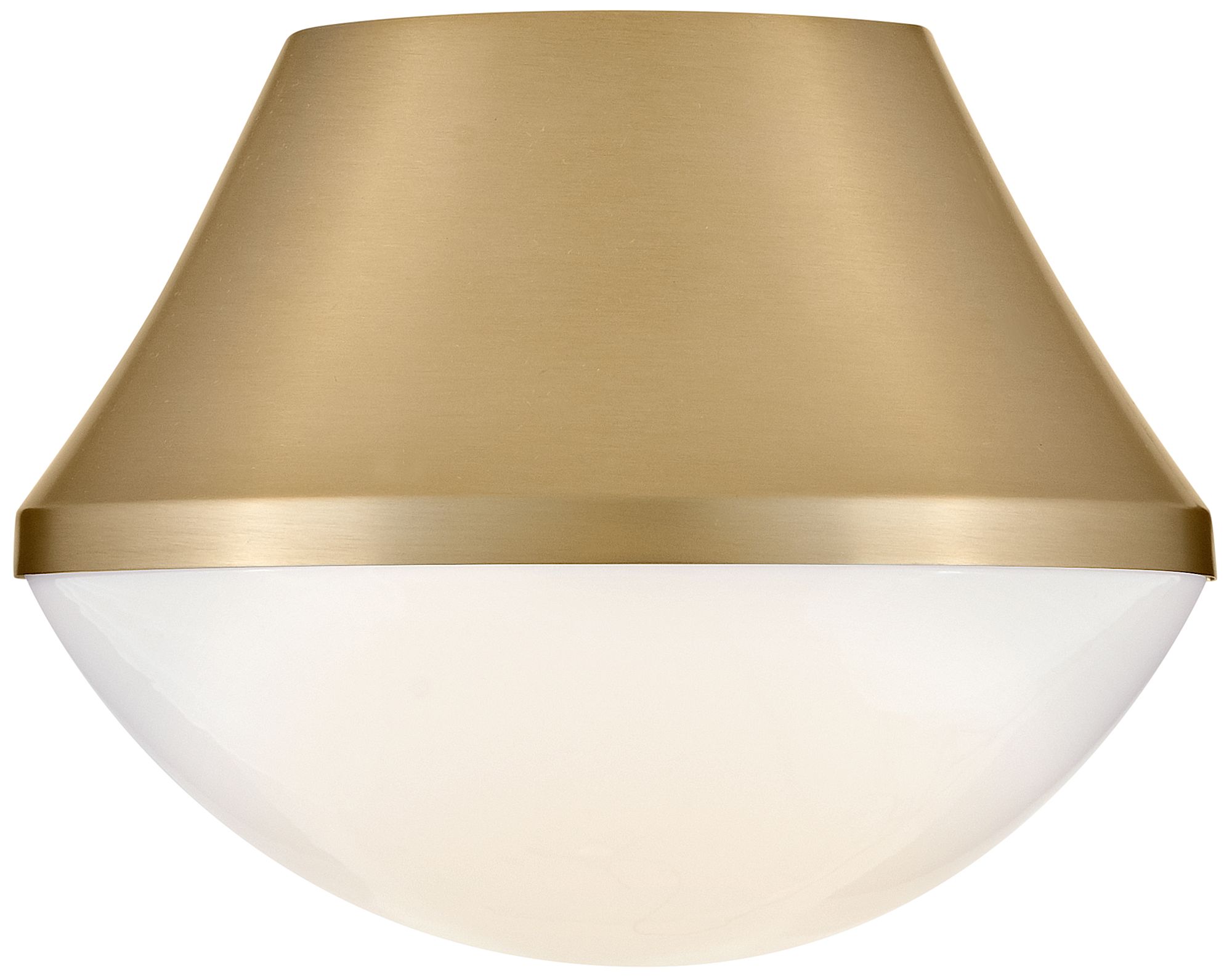 Image 2 Lark Haddie Interior Small Flush Mount 11" Lacquered Brass more views