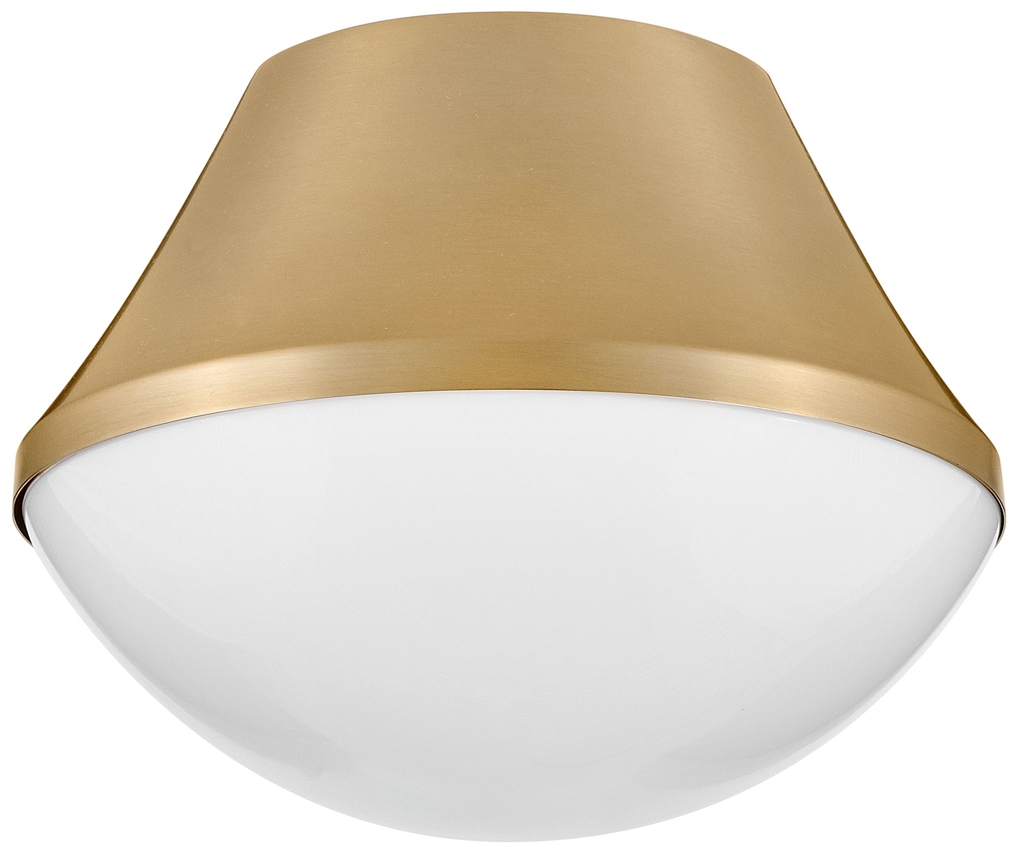 Image 3 Lark Haddie Interior Small Flush Mount 11" Lacquered Brass more views