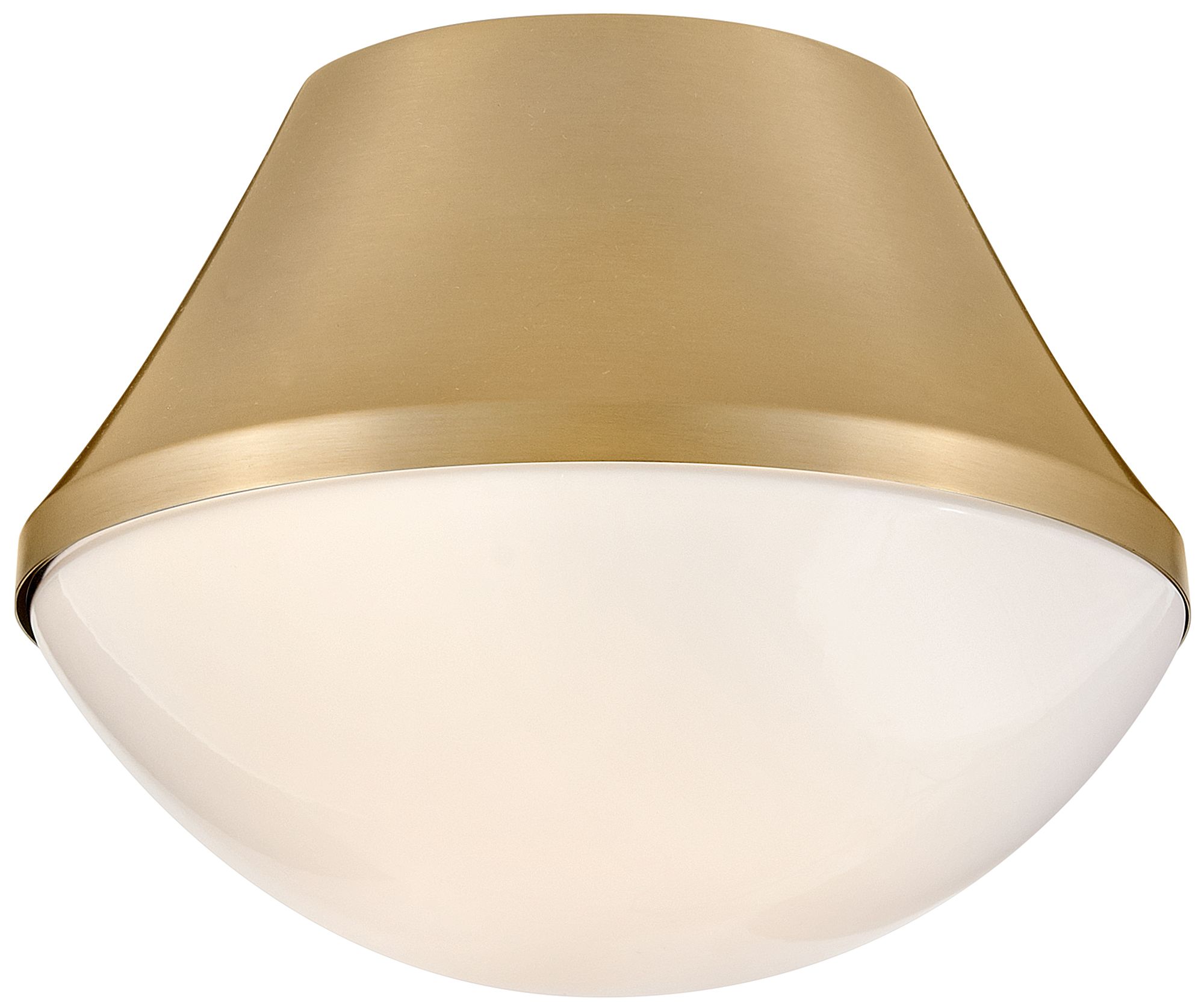 Image 4 Lark Haddie Interior Small Flush Mount 11" Lacquered Brass more views