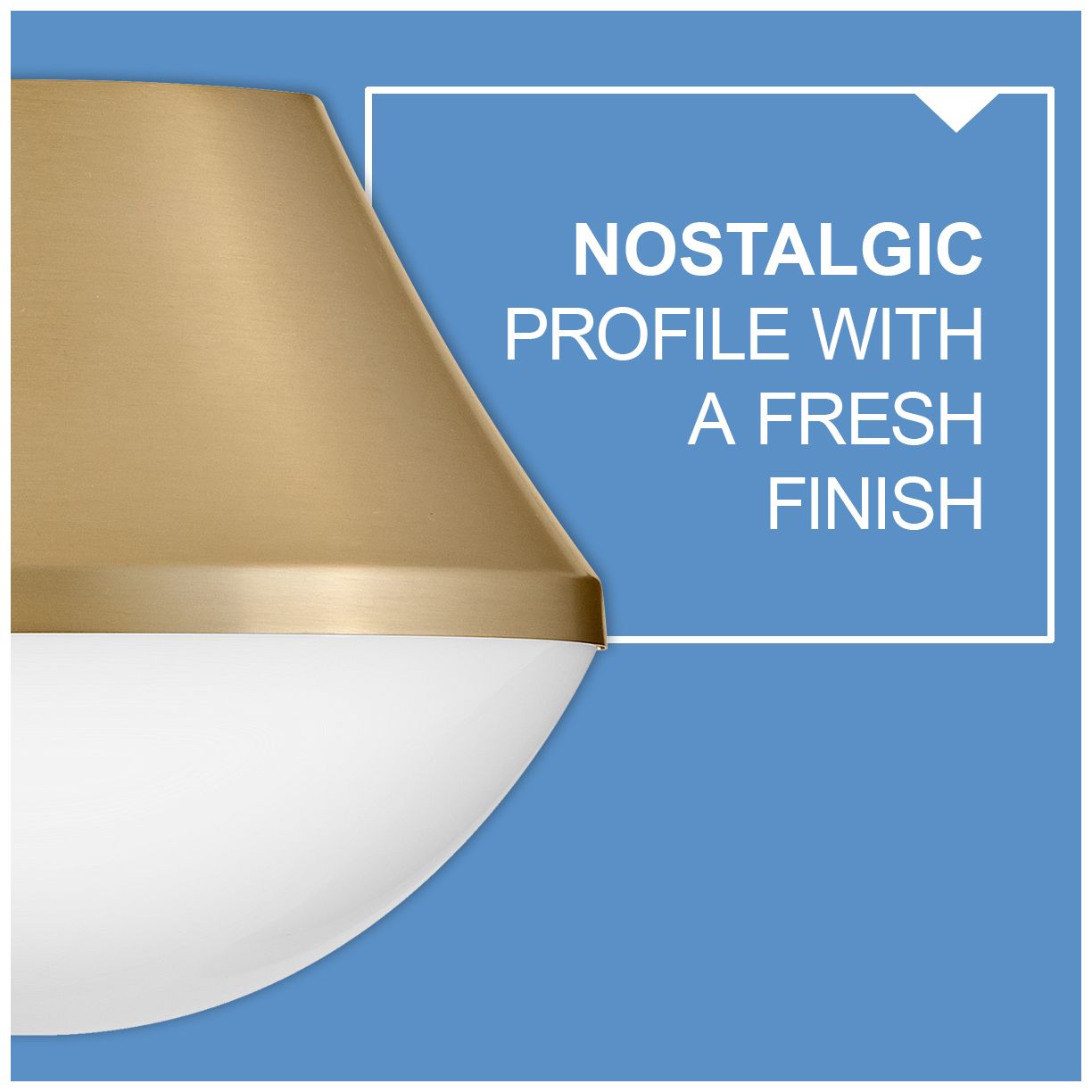 Image 7 Lark Haddie Interior Small Flush Mount 11" Lacquered Brass more views