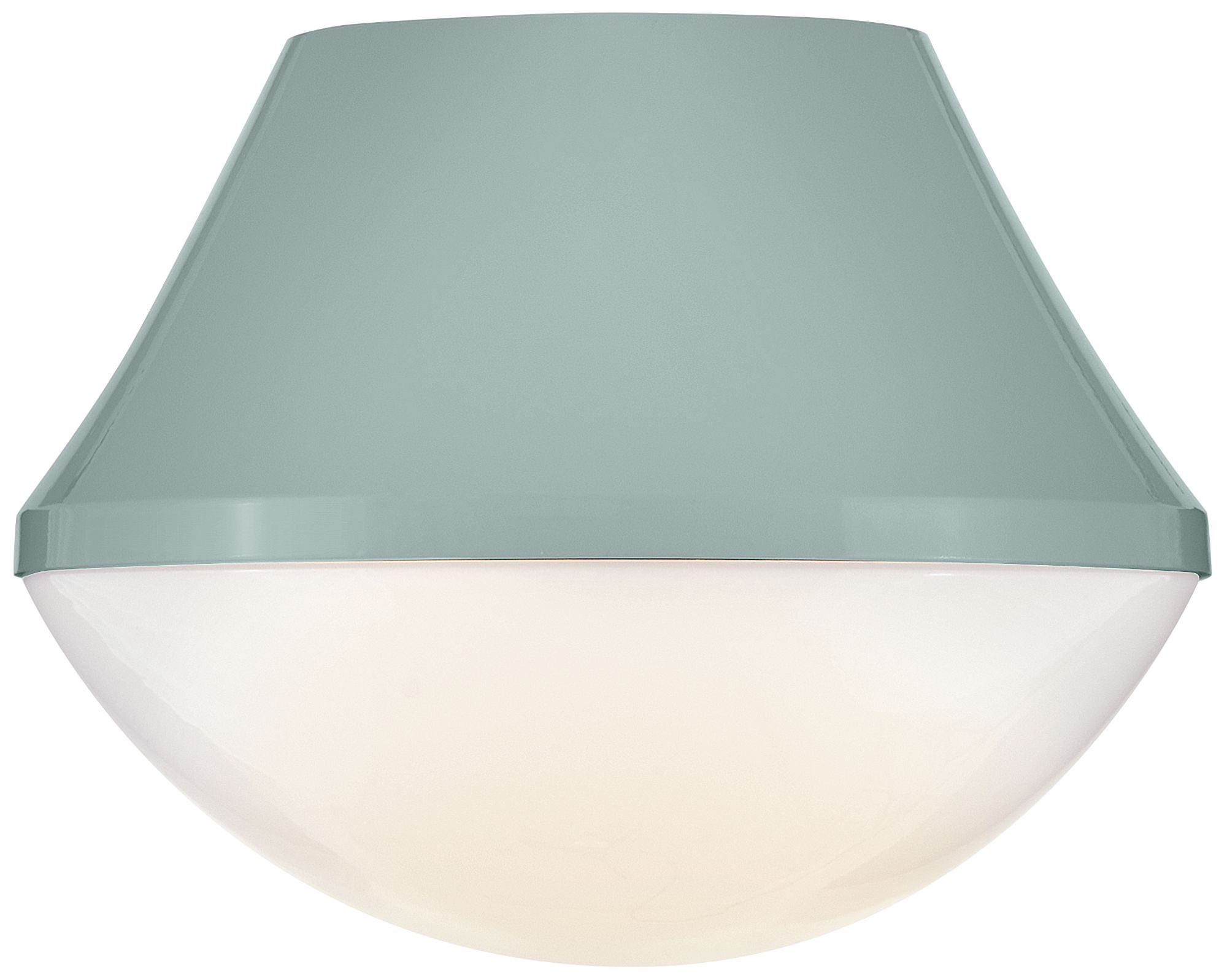 Image 2 Lark Haddie Interior Small Flush Mount 11" Seafoam more views
