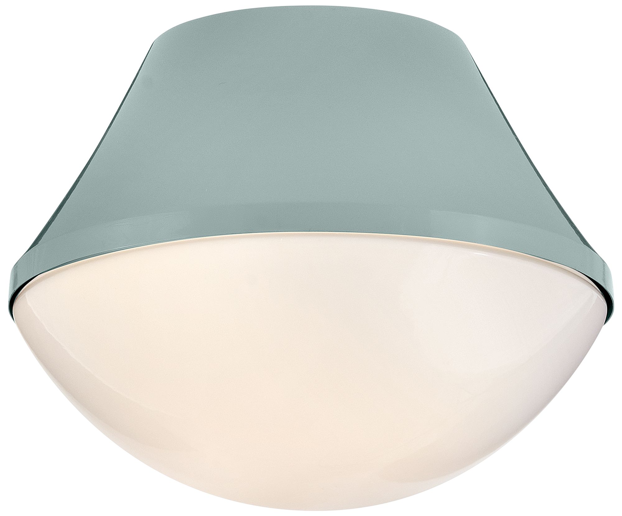Image 4 Lark Haddie Interior Small Flush Mount 11" Seafoam more views