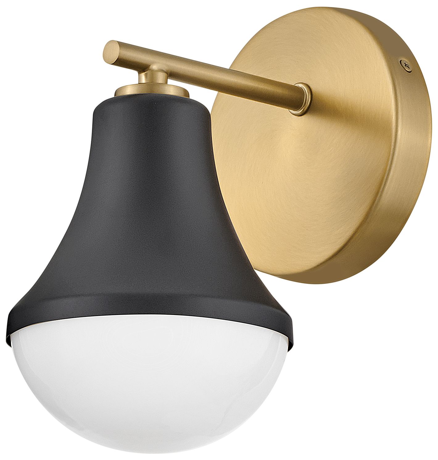 Image 3 LARK HADDIE Single Light Vanity Black more views