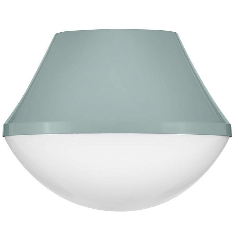 Image 1 LARK HADDIE Small Flush Mount Seafoam