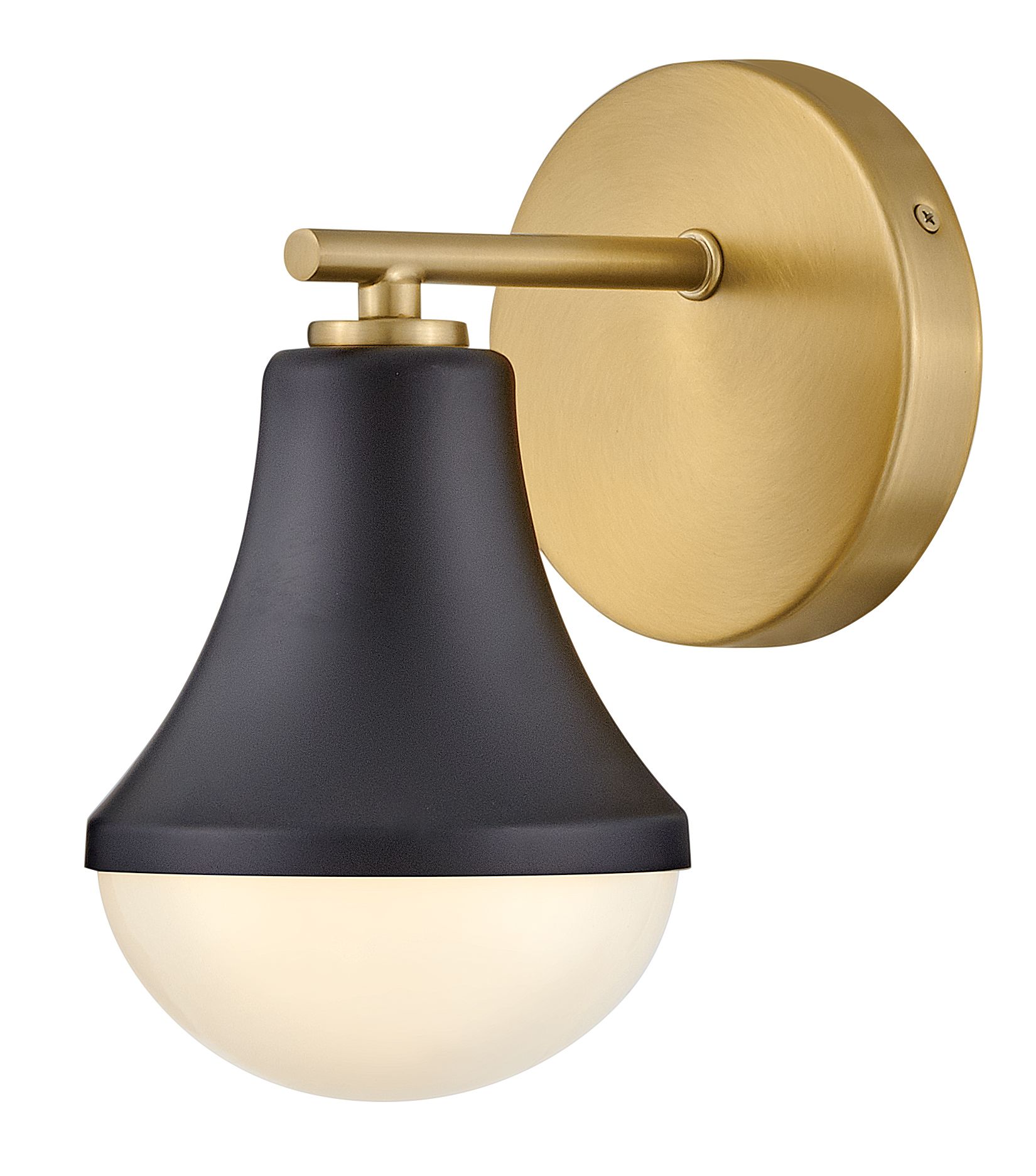 Image 2 Lark Haddie Small Single Light Vanity 9" Black more views