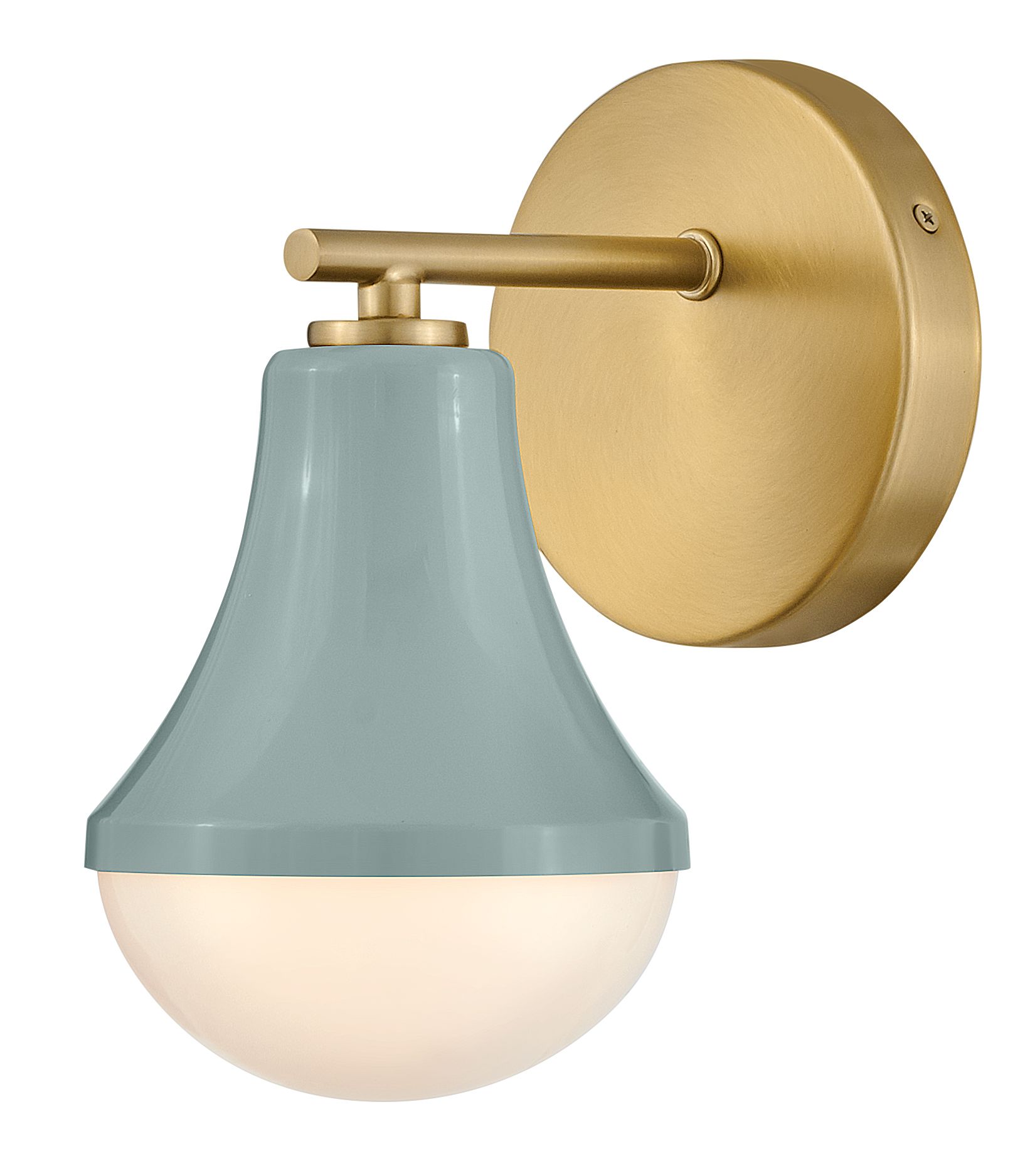 Image 2 Lark Haddie Small Single Light Vanity 9" Seafoam more views