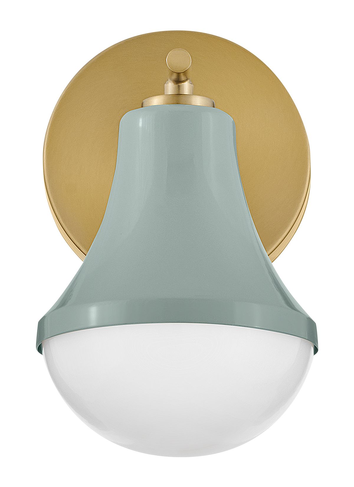 Image 4 Lark Haddie Small Single Light Vanity 9" Seafoam more views