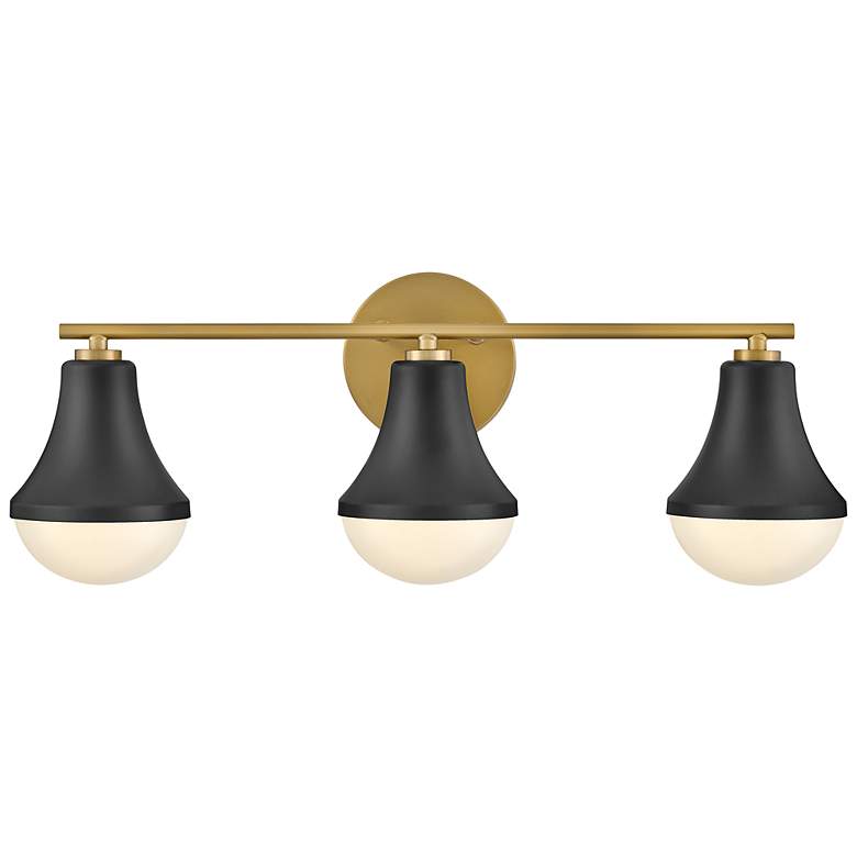 Image 2 LARK HADDIE Three Light Vanity Black more views