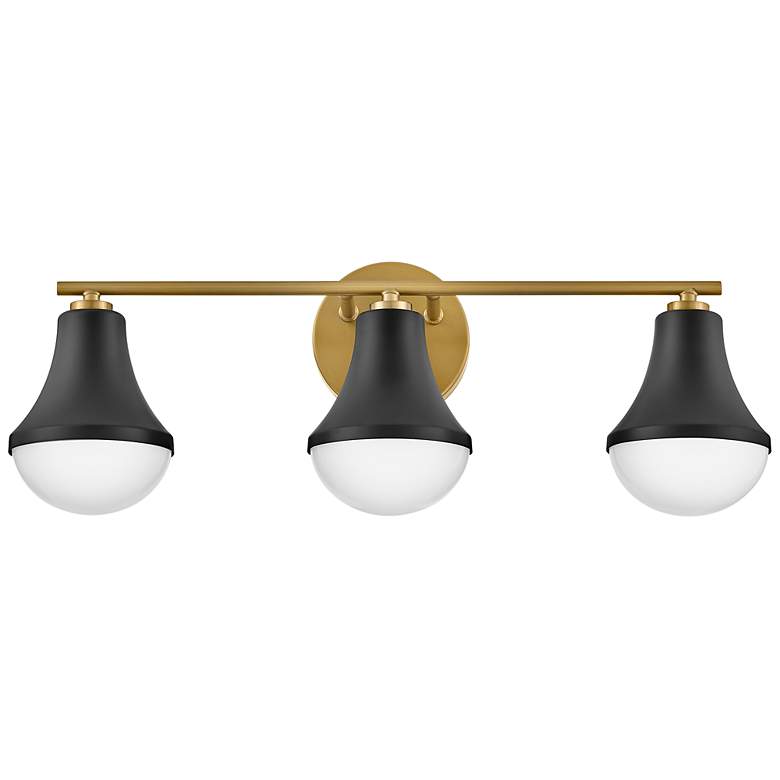 Image 3 LARK HADDIE Three Light Vanity Black more views