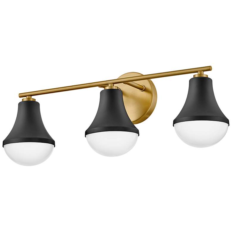 Image 4 LARK HADDIE Three Light Vanity Black more views