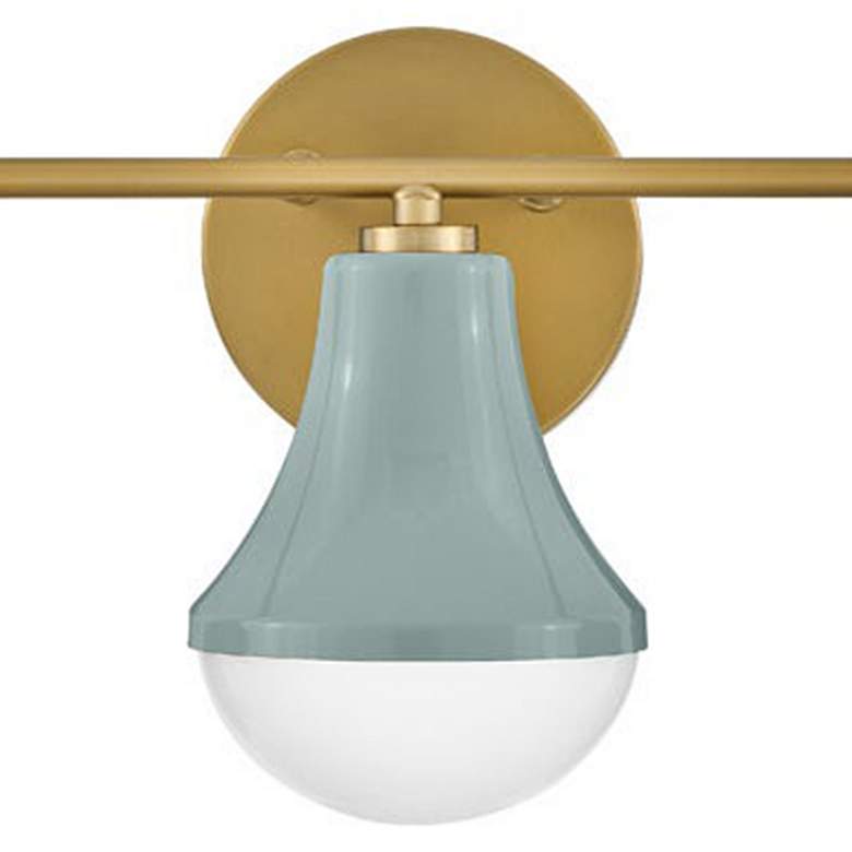 Image 2 LARK HADDIE Three Light Vanity Seafoam more views