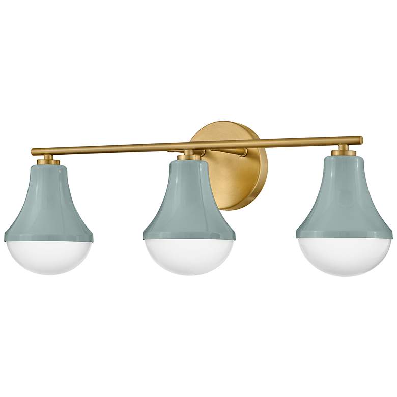 Image 5 LARK HADDIE Three Light Vanity Seafoam more views
