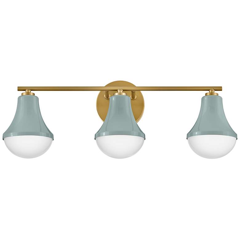 Image 7 LARK HADDIE Three Light Vanity Seafoam more views
