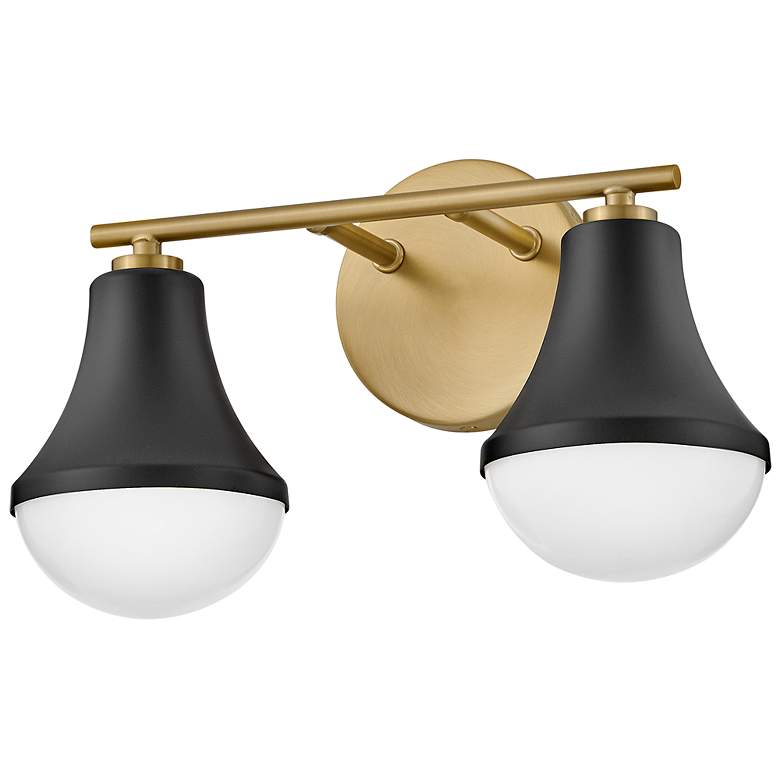 Image 4 LARK HADDIE Two Light Vanity Black more views