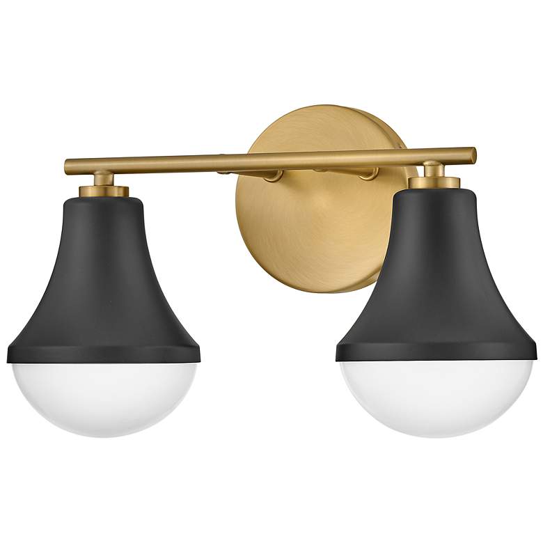Image 5 LARK HADDIE Two Light Vanity Black more views
