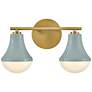 2_LARK HADDIE Two Light Vanity Seafoam more views