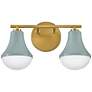 3_LARK HADDIE Two Light Vanity Seafoam more views