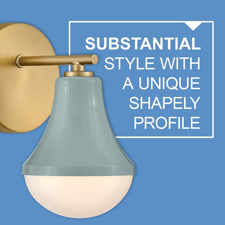 Image 7 LARK HADDIE Two Light Vanity Seafoam more views